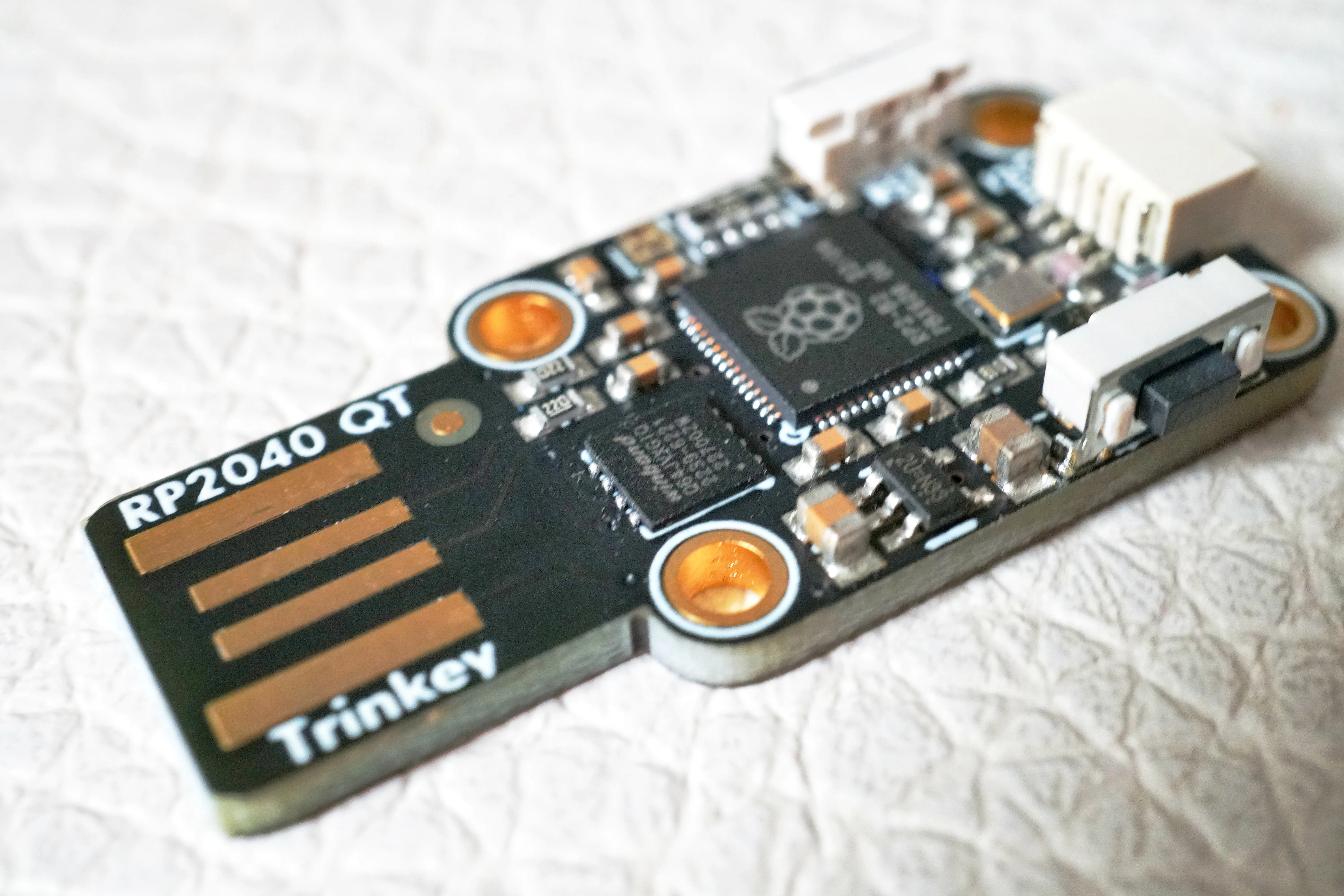 Adafruit Trinkey RP2040 is tiny